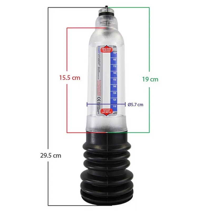 Изображение Bathmate, Великобритания Гидропомпа Bathmate Hydro7 Brilliant красная