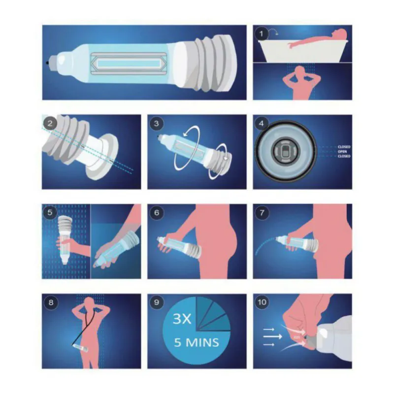 Изображение Bathmate, Великобритания Гидропомпа Bathmate Hydro7 Brilliant красная