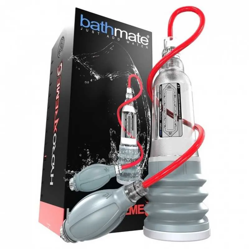 Фото Bathmate, Великобритания Гидропомпа Bathmate HydromaxXtreme5 (Xtreme X20) для увеличения пениса прозрачная