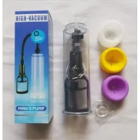 Изображение  Вакуумная помпа Mans Pump с комплектом цветных насадок