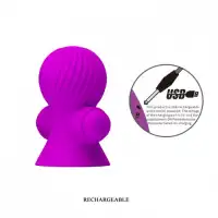 Изображение Pretty Love, Китай Пурпурные вибропомпы для сосков Nipple Sucker