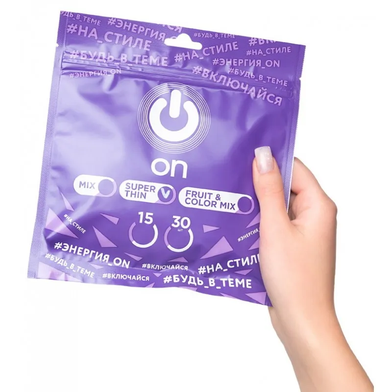Изображение My.Size, Германия Презервативы ON Super Thin ультратонкие 0,05 мм 30 шт
