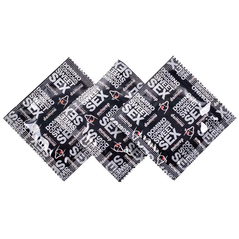 Фото Luxe Оральные презервативы Domino Sweet Sex Клубника 3 шт