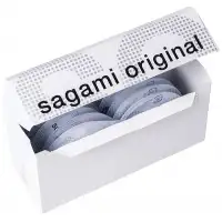 Фото Sagami, Япония Полиуретановые презервативы Sagami Original 0,02 L-size 12 шт