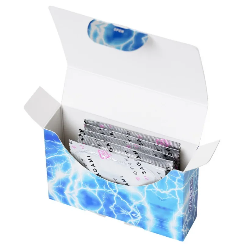 Изображение Sagami, Япония Презервативы с волнистыми зонами Sagami Squeeze 5 шт