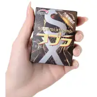 Фото Sagami, Япония Презервативы с эффектом сужения Sagami Xtreme Cobra 3 шт