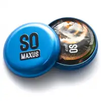 Фото Maxus Презервативы в металлическом кейсе Maxus №3 Classic классические