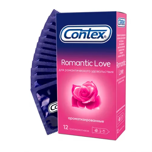 Изображение Contex, Россия Презервативы Contex №12 Romantic Love ароматизированные