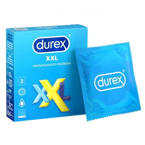 Фото Durex, Китай Презервативы Durex №3 XXL (Comfort XL) увеличенного размера