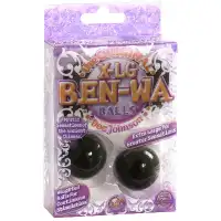Фото Doc Johnson, США Вагинальные шарики X-Large Ben-Wa Black