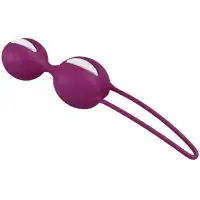 Изображение Fun Factory, Германия Шарики вагинальные Fun Factory SmartBalls Duo фиолетово-белый
