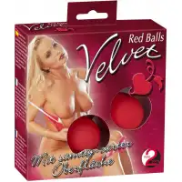 Orion, Германия Вагинальные шарики Velvet Red Balls — купить в Минске Фото Orion, Германия Вагинальные шарики Velvet Red Balls