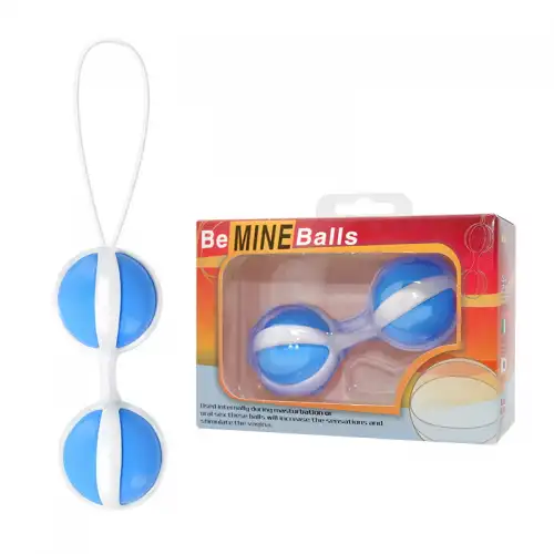Baile, Китай Вагинальные шарики Be Mine Balls голубые — купить в Минске Изображение Baile, Китай Вагинальные шарики Be Mine Balls голубые