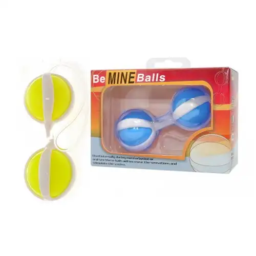 Фото Baile, Китай Вагинальные шарики Be Mine Balls желтые