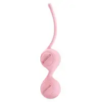 Фото Pretty Love, Китай Вагинальные шарики со смещённым центром тяжести Pretty Love Kegel Tighten Up I розовые