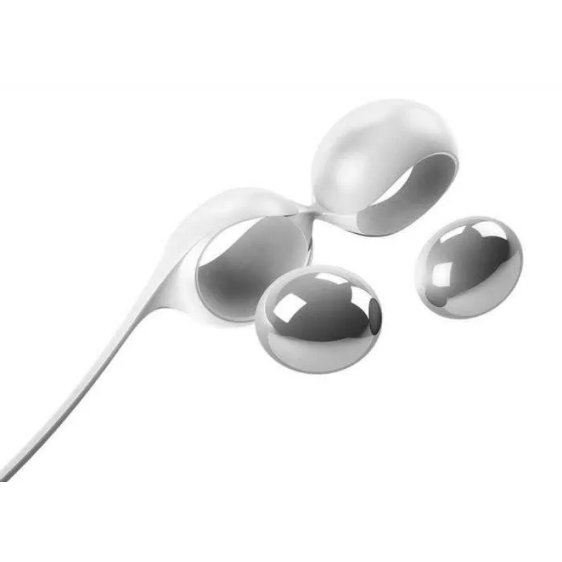 Изображение Ovo, Германия Набор черныx вагинальныx шариков Ovo со смещенным центром тяжести