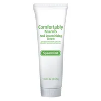 Фото PipeDream, США Обезболивающая анальная смазка с ароматом мяты Comfortably Numb Anal Desensitizing Cream 44 мл