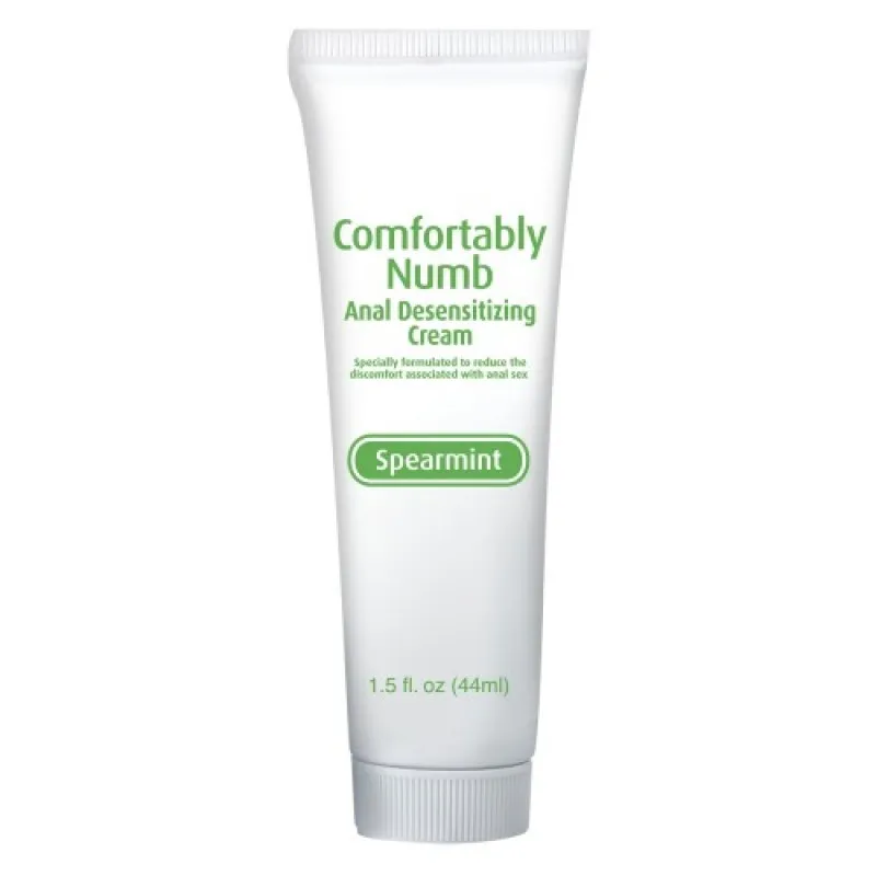 Фото PipeDream, США Обезболивающая анальная смазка с ароматом мяты Comfortably Numb Anal Desensitizing Cream 44 мл