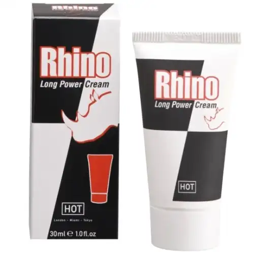 Hot Productions, Австрия Крем пролонгатор для мужчин Rhino 30 мл — купить в Минске Изображение Hot Productions, Австрия Крем пролонгатор для мужчин Rhino 30 мл