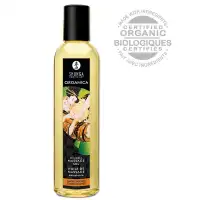 Фото Shunga, Канада Возбуждающее съедобное массажное масло Shunga Organica сладкий миндаль 250 мл