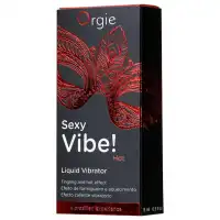 Фото Orgie, Португалия Гель Orgie Sexy Vibe Hot с разогревающим и вибрирующим эффектом, 15 мл