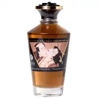 Фото Shunga, Канада Разогревающее массажное масло Shunga Intoxicating Chocolate c ароматом шоколада 100 мл