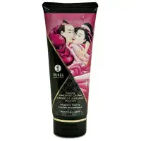 Shunga, Канада Съедобный массажный крем Shunga Raspberry Feeling со вкусом малины 200 мл — купить в Минске Изображение Shunga, Канада Съедобный массажный крем Shunga Raspberry Feeling со вкусом малины 200 мл