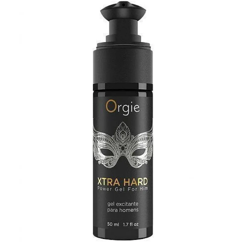 Фото Orgie, Португалия Стимулирующий гель для усиления эрекции Orgie Xtra Hard Power Gel for Him с экстрактом паприки 50 мл