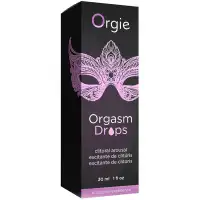 Фото Orgie, Португалия Возбуждающие капли для клитора Orgie Orgasm Drops с разогревающим эффектом 30 мл