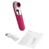 Фото Satisfyer, Германия Клиторальный смарт-стимулятор с вибрацией Satisfyer Dual Love бордовый