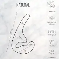 Изображение Lola Toys, Россия Безремневой анальный страпон Natural Seduction фиолетовый
