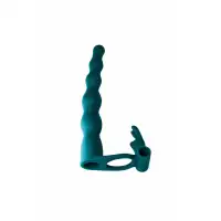 Фото Lola Toys, Россия Вибронасадка для двойного проникновения Pure Passion Jungle Bunny зеленая