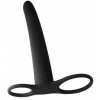 Фото Lola Toys, Россия Насадка для двойного проникновения Pure Passion Gimlet черная