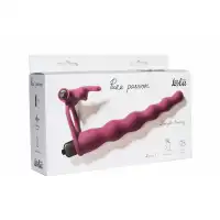 Фото Lola Toys, Россия Вибронасадка для двойного проникновения Pure Passion Jungle Bunny бордовая