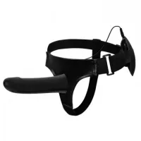 Фото Pretty Love, Китай Черный фаллопротез с вибрацией Pretty Love Vito 17 см