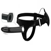 Фото Pretty Love, Китай Черный фаллопротез с вибрацией Pretty Love Vito 17 см