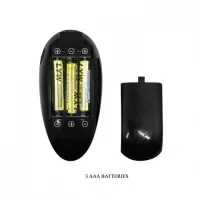 Фото Pretty Love, Китай Черный фаллопротез с вибрацией Pretty Love Vito 17 см