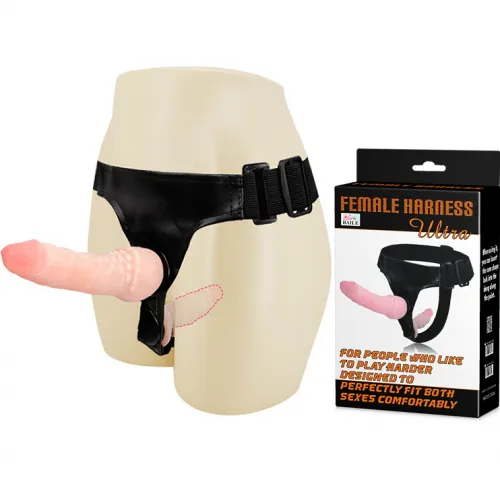 Фото Baile, Китай Страпон на штырьке с вагинальной втулкой Baile 17 см и 11 см