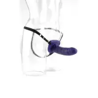 Фото PipeDream, США Фиолетовый женский страпон FFS Classix Strap-on