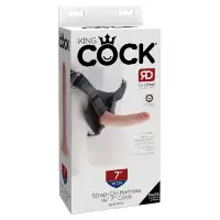Фото PipeDream, США Страпон на виниловых трусиках King Cock Strap on Harness with Cock 18 см
