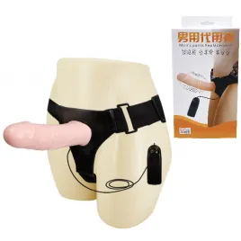 Фаллопротез на ремне с вибрацией