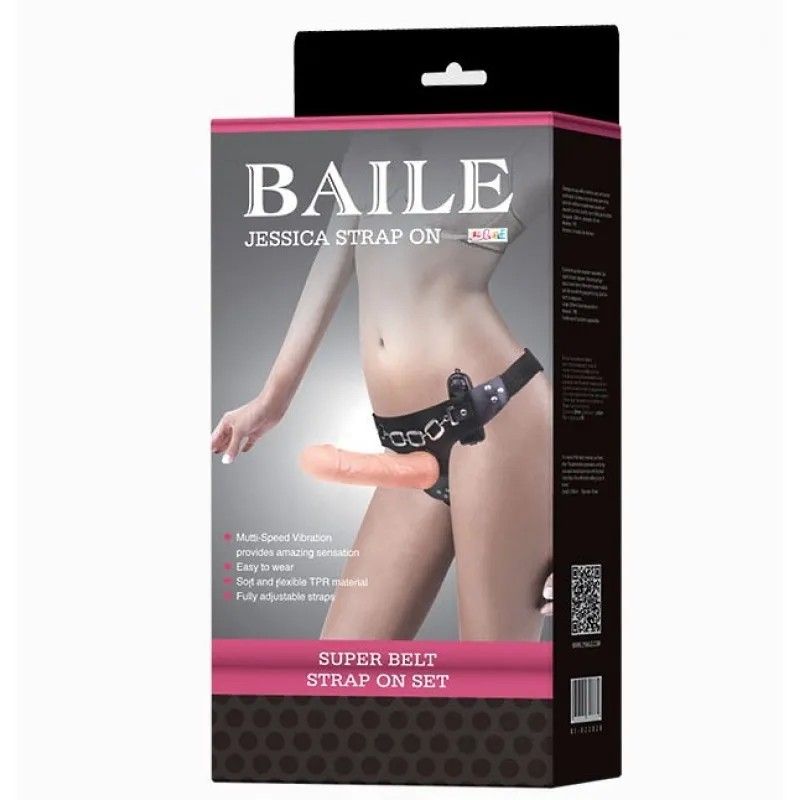 Изображение Baile, Китай Вибрострапон с реалистичной насадкой на штырьке 19 см