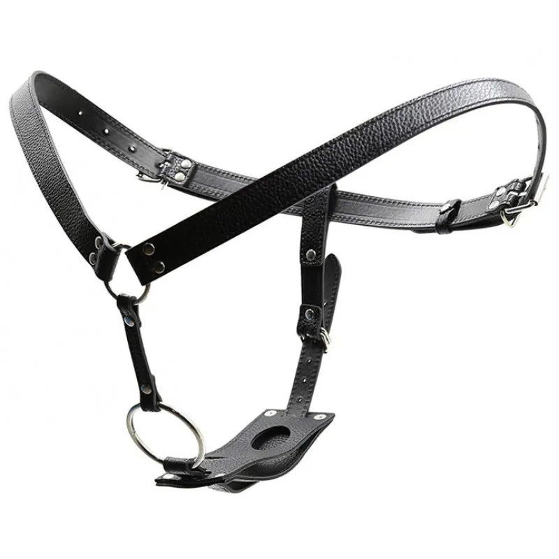 Изображение KISSEXPO Ремень для страпона с анальной и вагинальной втулками