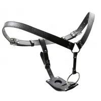 Изображение KISSEXPO Ремень для страпона с анальной и вагинальной втулками