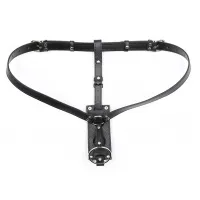 Изображение KISSEXPO Ремень для страпона с анальной и вагинальной втулками