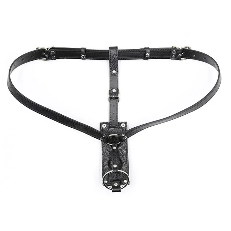 Изображение KISSEXPO Ремень для страпона с анальной и вагинальной втулками