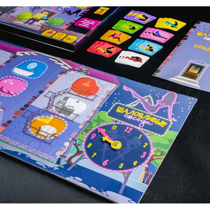 Изображение Сима-ленд, Россия Настольная интерактивная игра Шаловливые соседи