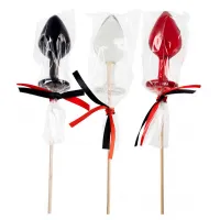 Фото  Карамельный леденец Анальная Пробка со вкусом бейлиз 30 гр