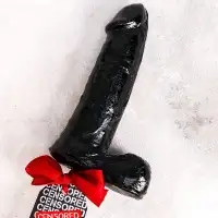 Изображение Сима-ленд, Россия Леденец на палочке в форме пениса Censored, со вкусом черники, 390 гр