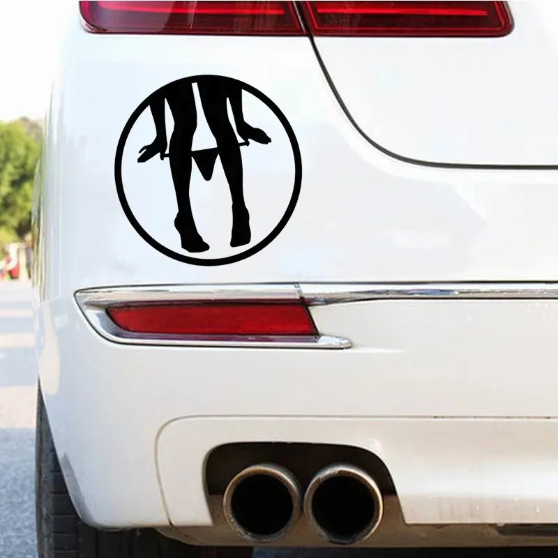 Изображение  Виниловая наклейка на авто черная